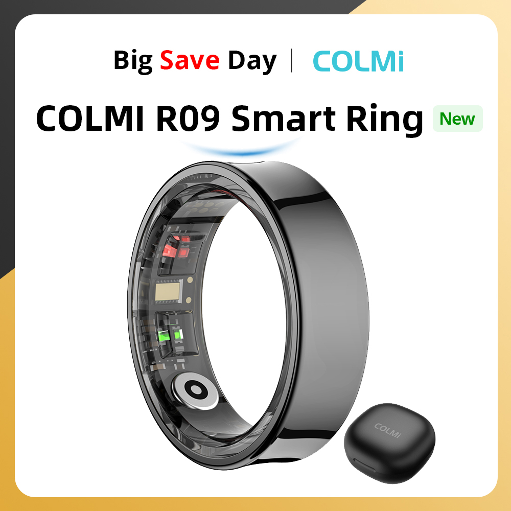 Smart Home Samsung - 2024 COLMI R09 حلقة ذكية للرجال