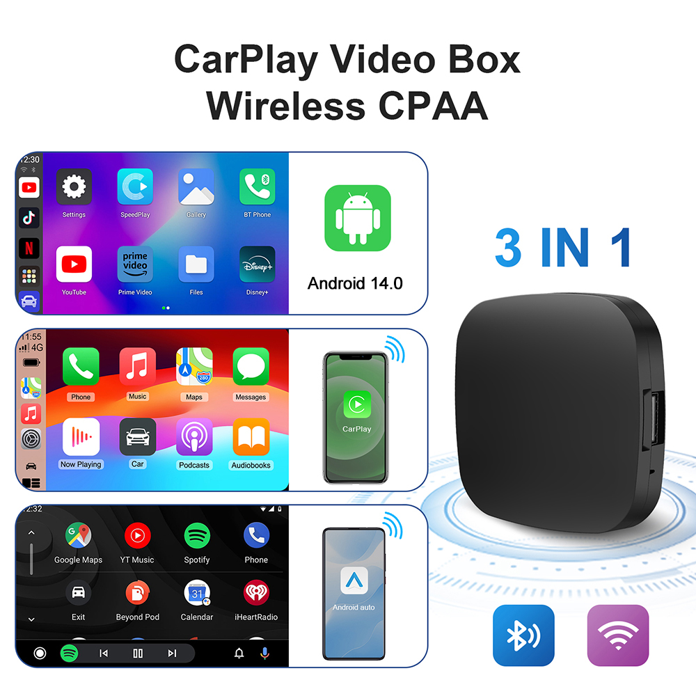 Smart Home Tv - صندوق كاربلاي الذكي بنظام أندرويد 13