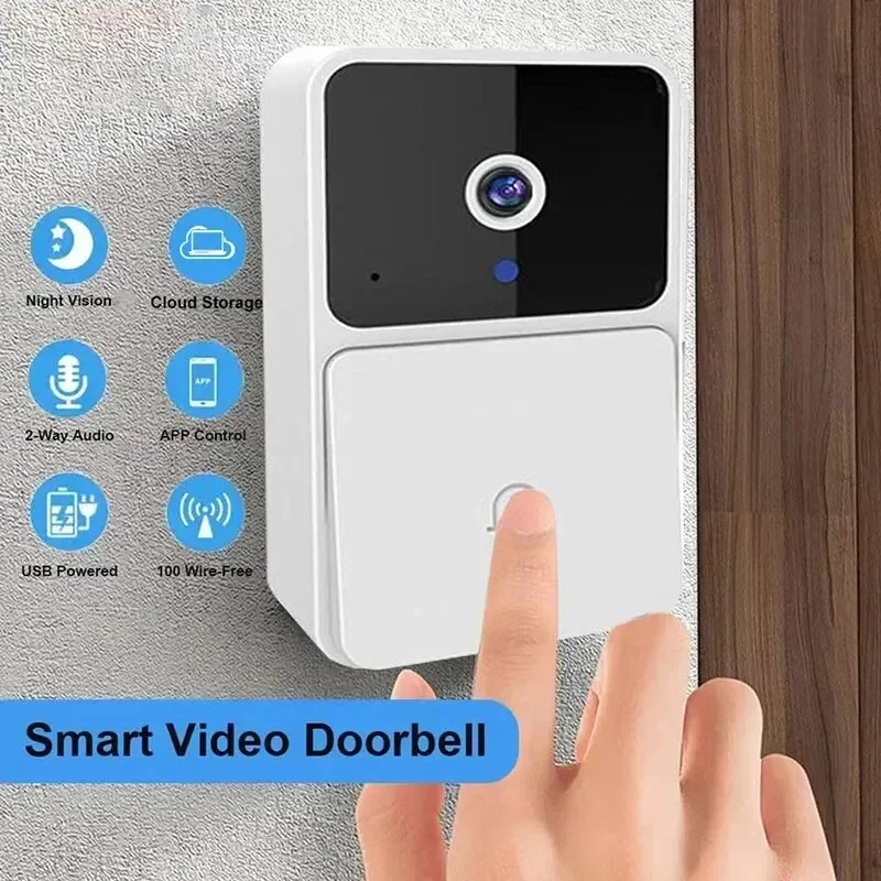 Smart Home Video Doorbell Installation - جرس باب بكاميرا فيديو لاسلكي واي