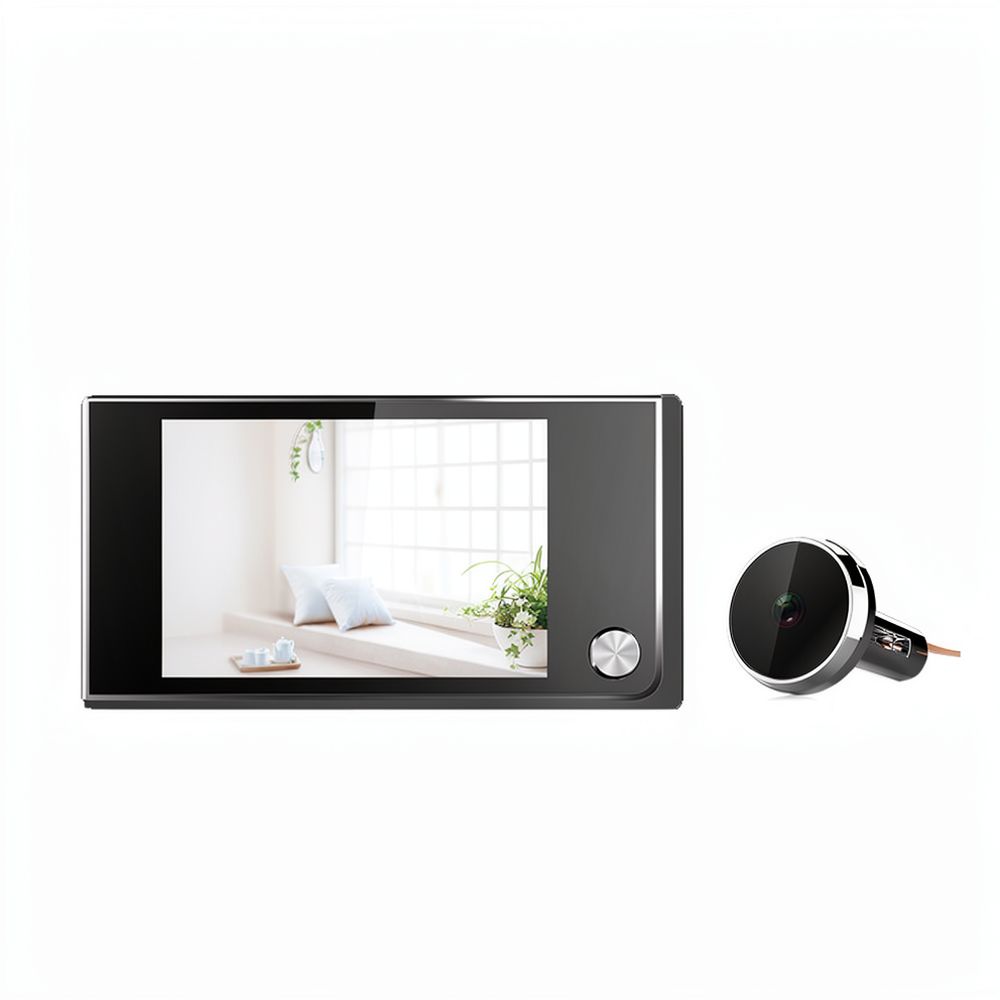 Smart Home Video Doorbell Installation - كاميرا ذكية رقمية لفتحة الباب مع