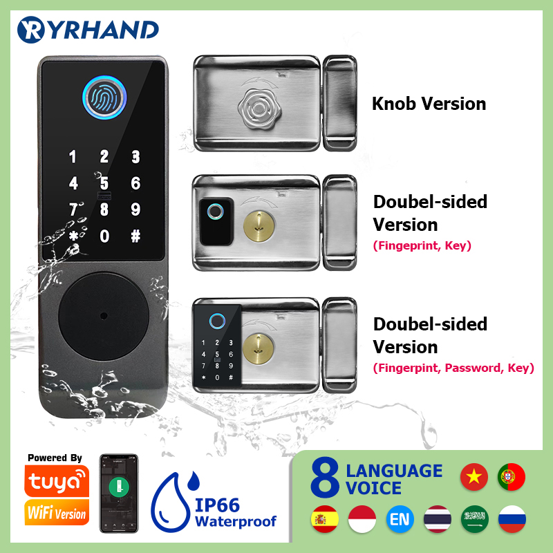 Smart Home Keyestudio - Tuya قفل ذكي مقاوم للماء واي