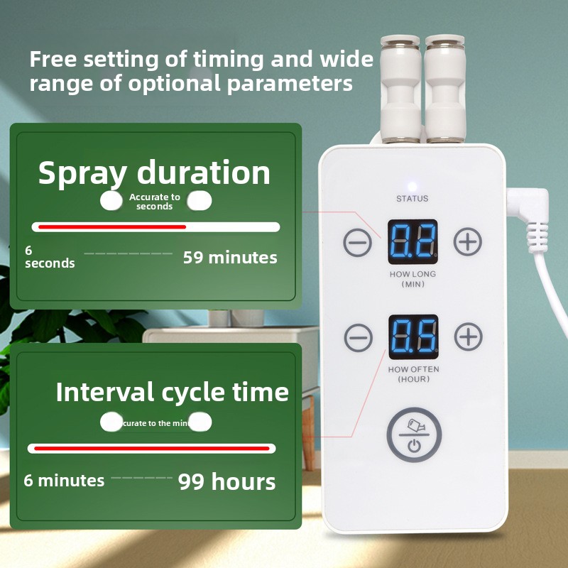 نظام رش آلي للزواحف والبرمائيا - مراجعة Smart Humidifier وسعره