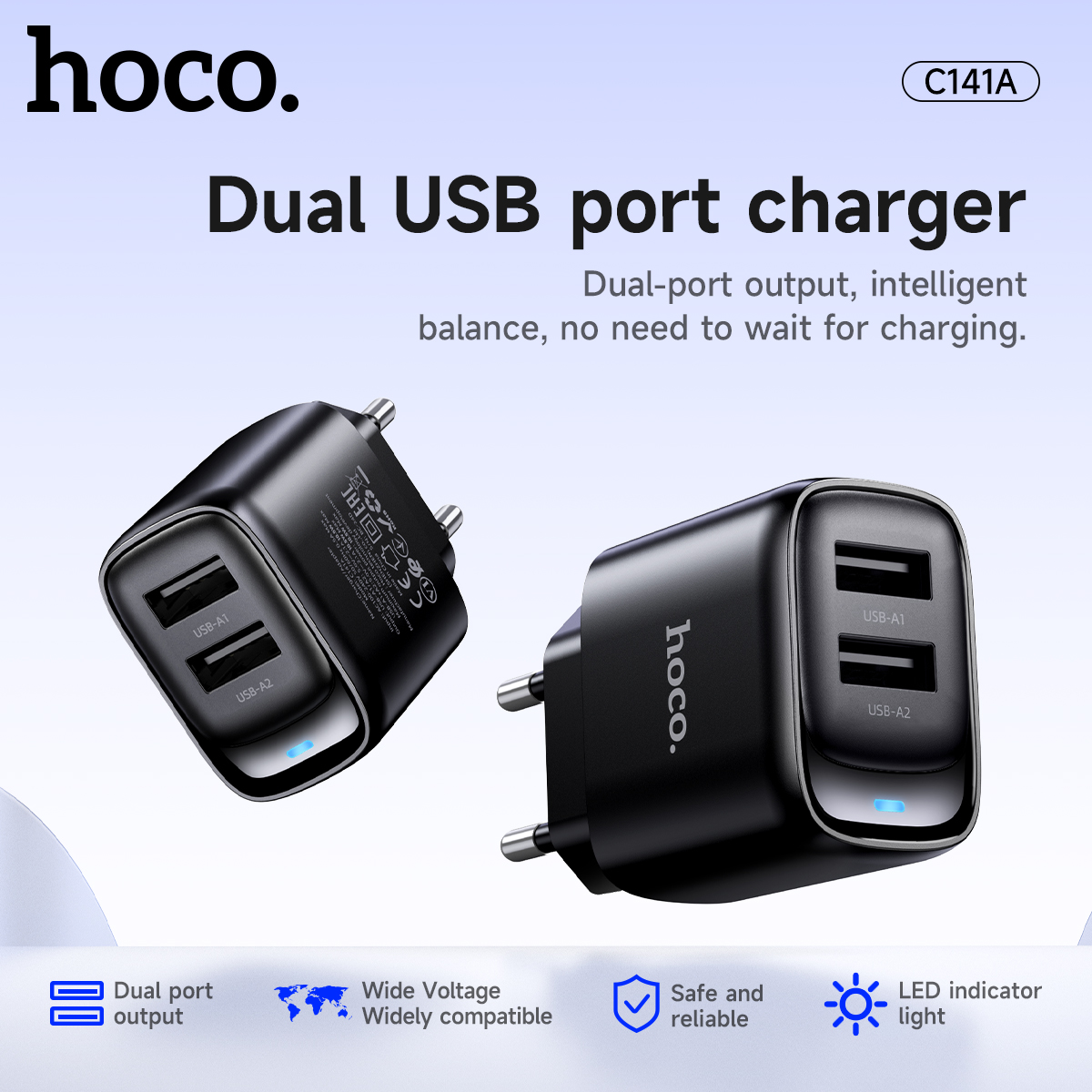 HOCO المزدوج USB A محول شحن ال - مراجعة Smart Home Samsung وسعره