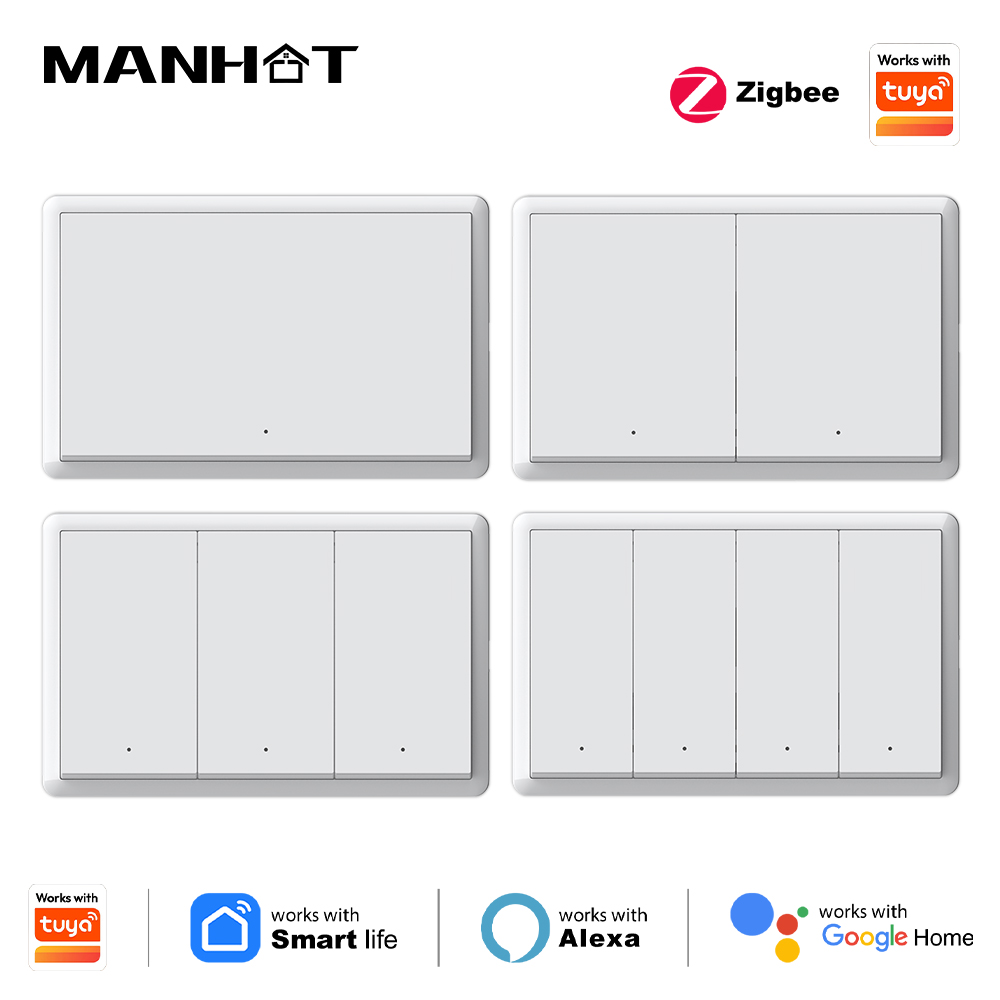 مفتاح إضاءة ذكي من مانهوت يعمل - مراجعة Smart Home Life وسعره