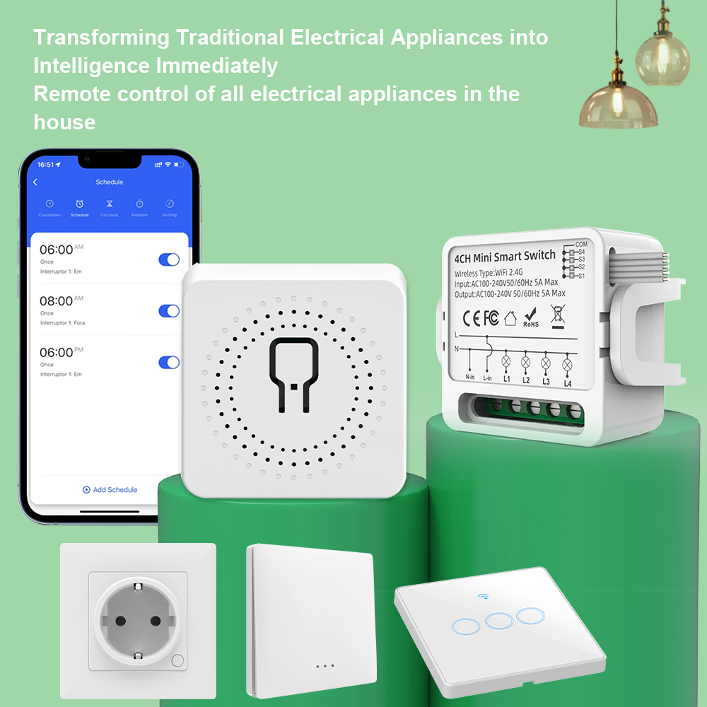 مفتاح ذكي واي فاي من تويا بـ 1 - مراجعة Smart Home Voice Control وسعره