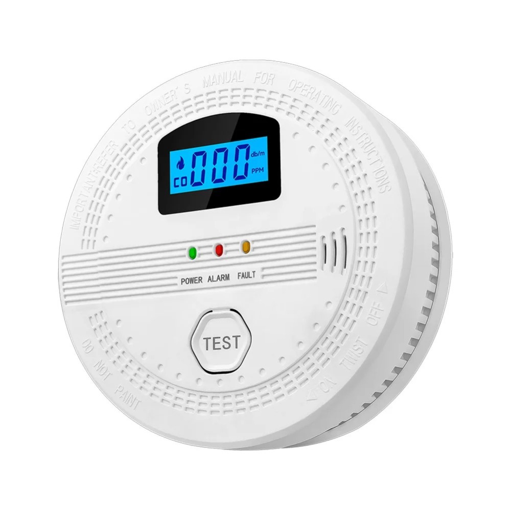 شاشة عرض رقمية LCD 2 في 1 للكش - مراجعة Smart Smoke Detector وسعره