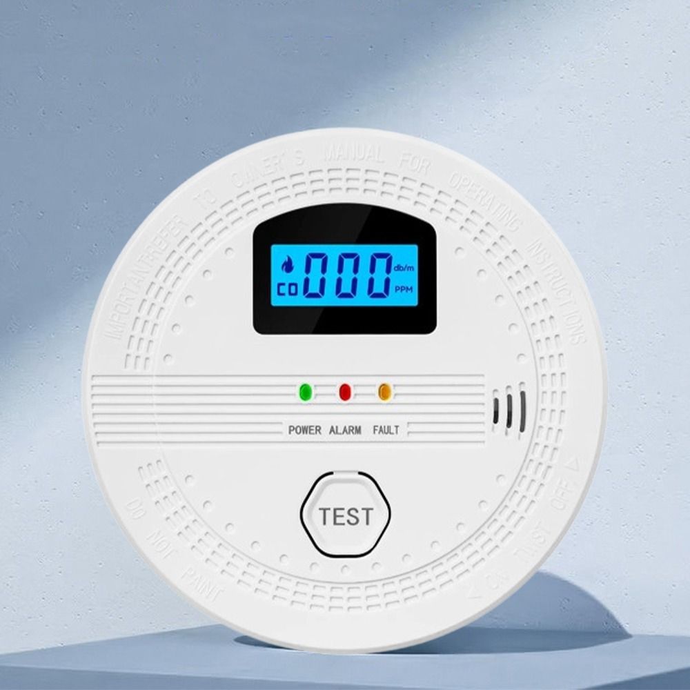 شاشة عرض رقمية LCD 2 في 1 للكش - مراجعة Smart Smoke Detector وسعره
