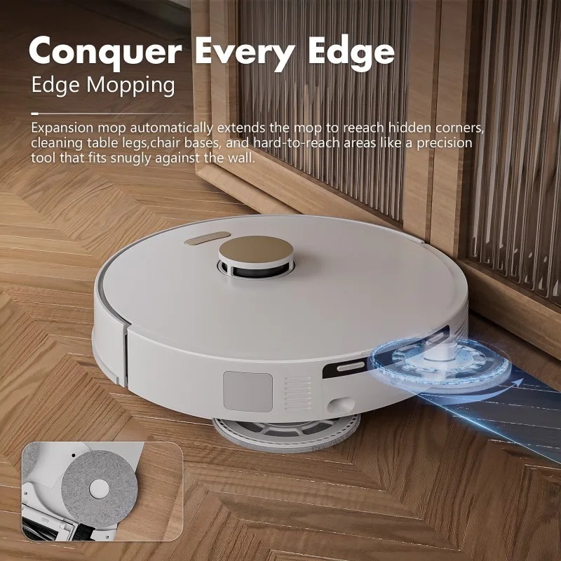 مكنسة كهربائية روبوتية، تنظيف  - مراجعة Vacuum Cleaner Smart Home وسعره