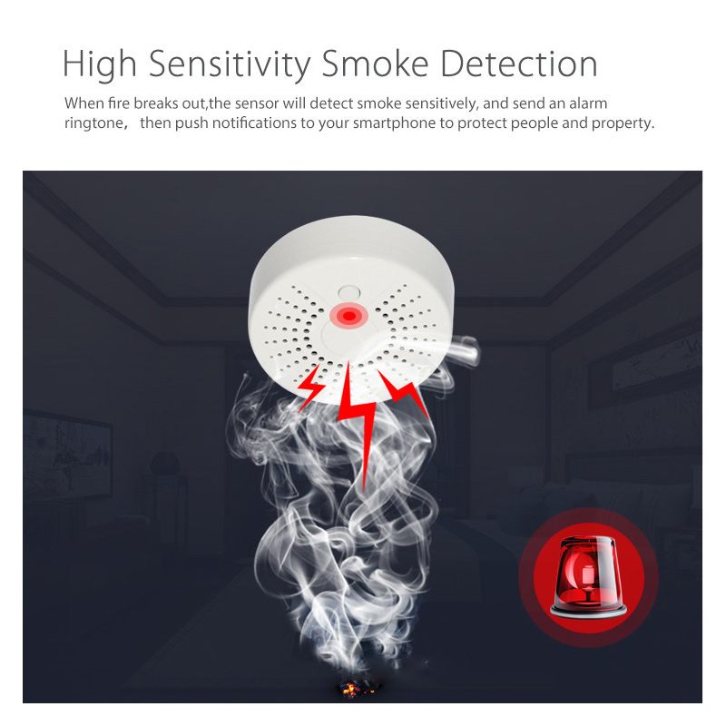 جهاز إنذار ذكي للكشف عن الدخان - مراجعة Smart Smoke Detector وسعره