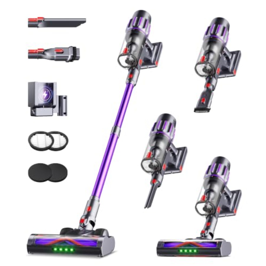 مكنسة كهربائية لاسلكية للاستخد - مراجعة Vacuum Cleaner Smart Home وسعره