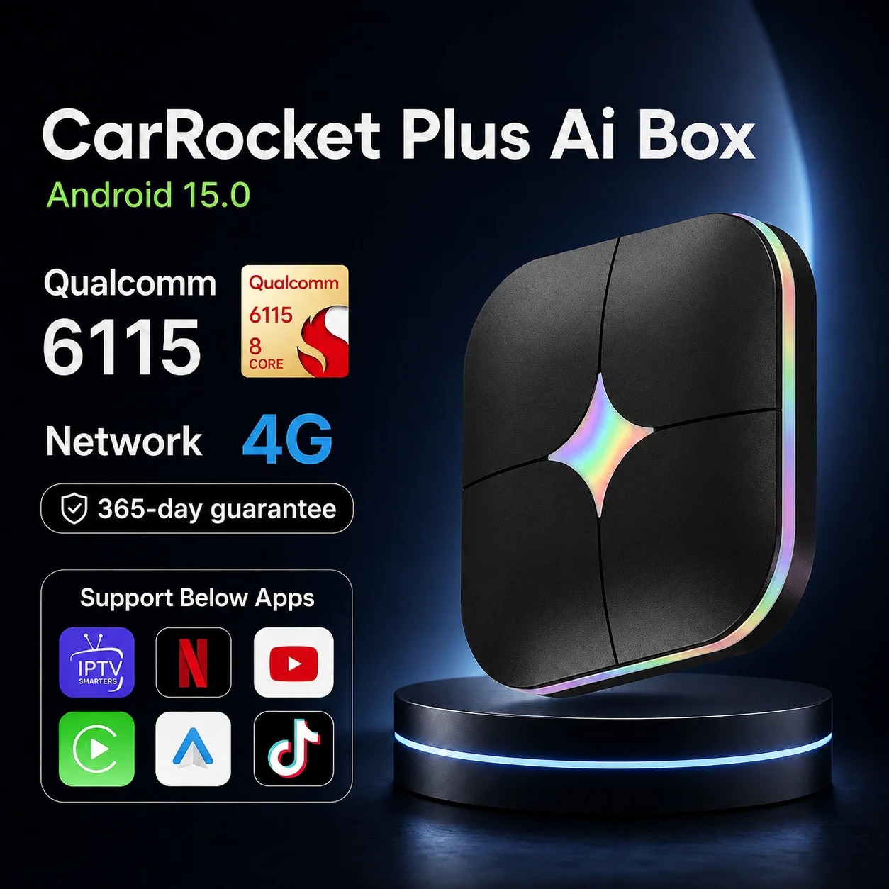 صندوق CarPlay Ai Box CarRocket - مراجعة Smart Home Tv وسعره