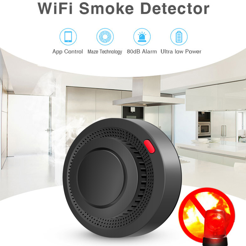 جهاز استشعار لاسلكي للكشف عن ا - مراجعة Smart Smoke Detector وسعره
